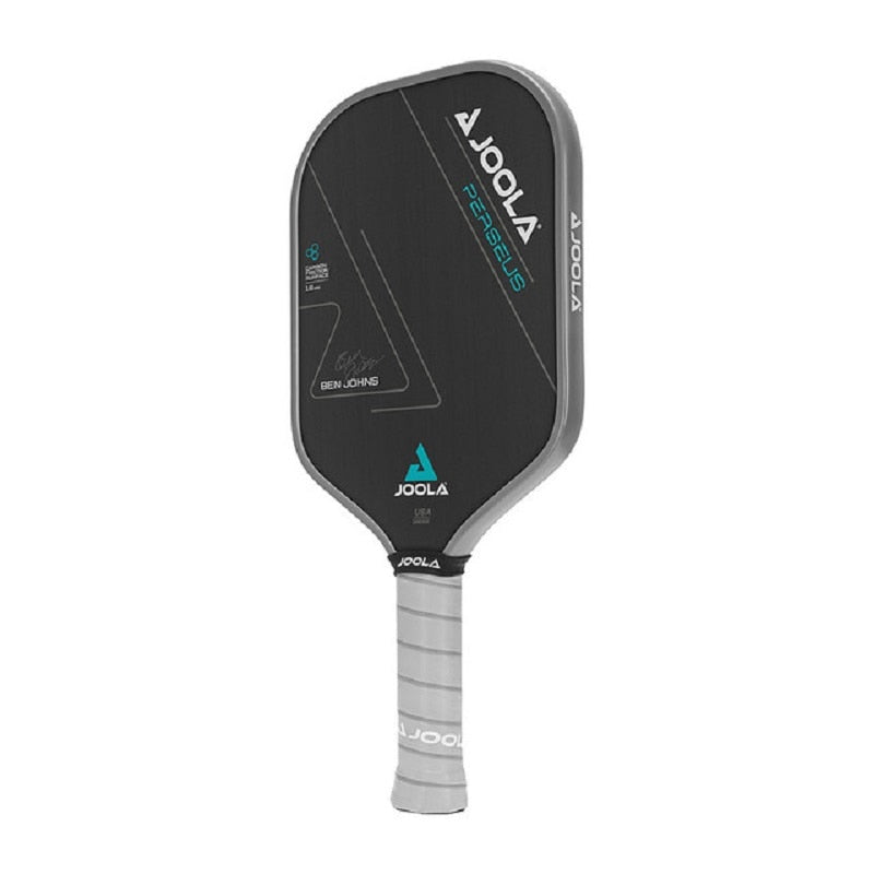 Squared-off Head Thick 16mm Core Textured Carbon Fiber Face A Two-hand Friendly 5.5" Long Handle Pickleball Paddle  Sporting Goods > Outdoor Recreation > Outdoor Games > Pickleball > Pickleball Paddles 153.98 EZYSELLA SHOP