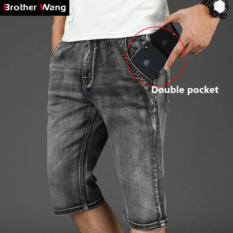 Summer New Men's Anti theft Zipper Jeans Shorts Fashion Casual  Apparel & Accessories > Clothing > Shorts 52.99 EZYSELLA SHOP