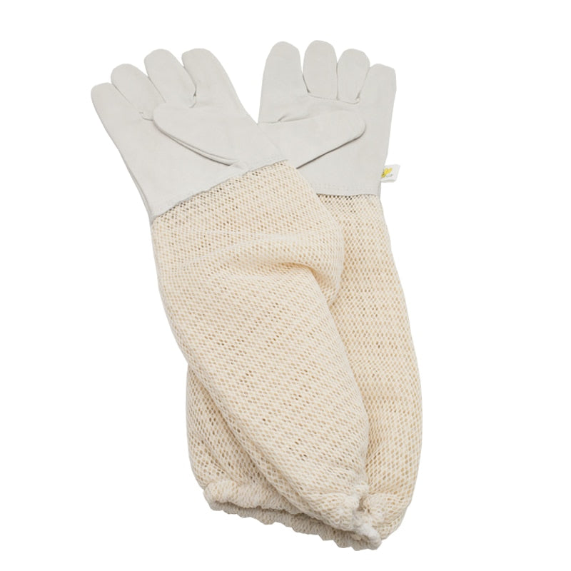 Ultra Mesh Beekeepers Gloves Three-layer Net Ventilation Protect Your Hands Fully Ventilated Goatskin Beekeeping Gloves BeekeepingglovesXXXL Business & Industrial > Agriculture 53.99 EZYSELLA SHOP