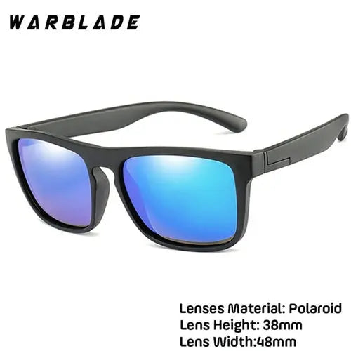 Warblade New Kids Silica Soft Sunglasses Polarizing Square Boys Blue Apparel & Accessories > Clothing Accessories > Sunglasses 15.18 EZYSELLA SHOP