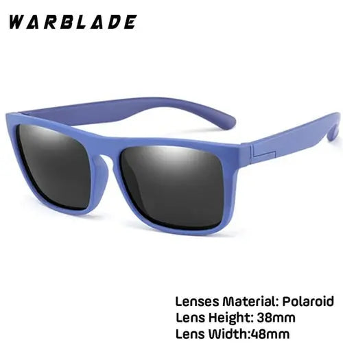 Warblade New Kids Silica Soft Sunglasses Polarizing Square Boys purple Apparel & Accessories > Clothing Accessories > Sunglasses 15.18 EZYSELLA SHOP