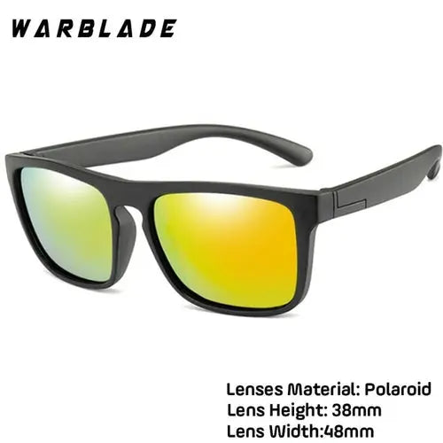 Warblade New Kids Silica Soft Sunglasses Polarizing Square Boys Green Apparel & Accessories > Clothing Accessories > Sunglasses 15.18 EZYSELLA SHOP