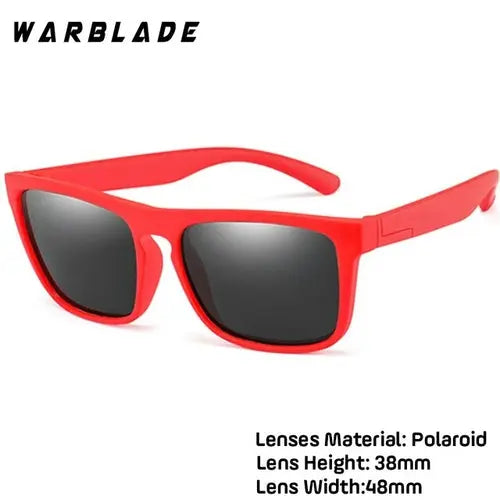 Warblade New Kids Silica Soft Sunglasses Polarizing Square Boys White Apparel & Accessories > Clothing Accessories > Sunglasses 15.18 EZYSELLA SHOP