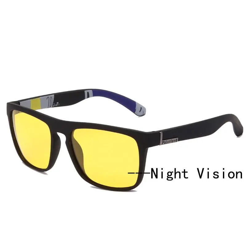 Warblade New Square Polarized Sunglasses Men Night Vision Glasses  Apparel & Accessories > Clothing Accessories > Sunglasses 25.92 EZYSELLA SHOP