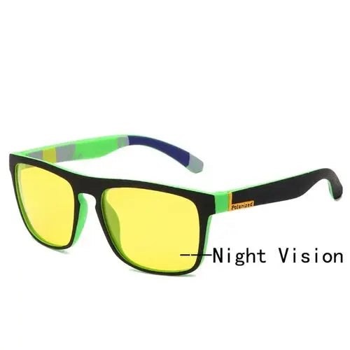 Warblade New Square Polarized Sunglasses Men Night Vision Glasses Orange Apparel & Accessories > Clothing Accessories > Sunglasses 25.92 EZYSELLA SHOP