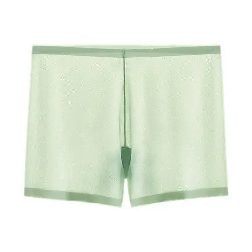 Women Boyshort Summer Safety Short Ice Silk Underpant Seamless Vent XXLAuburn1pc Lingerie & Underwear 22.99 EZYSELLA SHOP
