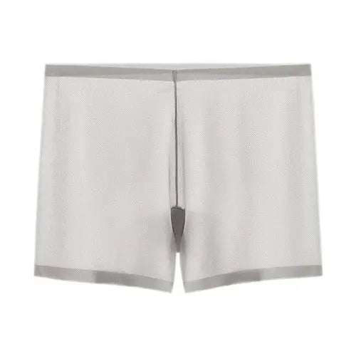 Women Boyshort Summer Safety Short Ice Silk Underpant Seamless Vent XXLBlue1pc Lingerie & Underwear 22.99 EZYSELLA SHOP