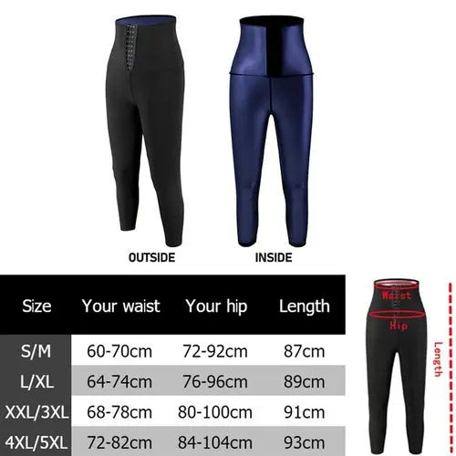 Women Sweat Sauna Pants Body Shaper Weight Loss Slimming Pants Tummy XXLGold Apparel & Accessories > Clothing > Underwear & Socks > Shapewear 59.99 EZYSELLA SHOP