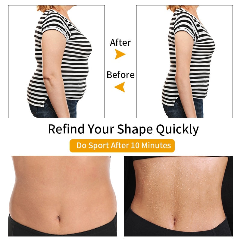Women Waist Trainer Neoprene Body Shaper Belt Slimming Sheath Belly Reducing Tummy Sweat Shapewear Workout Underbust Corset   104.99 EZYSELLA SHOP