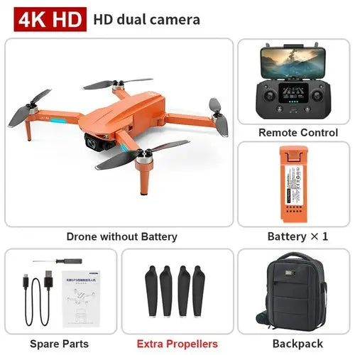 XKJ L700PRO GPS Drone 4K Dual HD Camera Professional Aerial Green Other 362.44 EZYSELLA SHOP