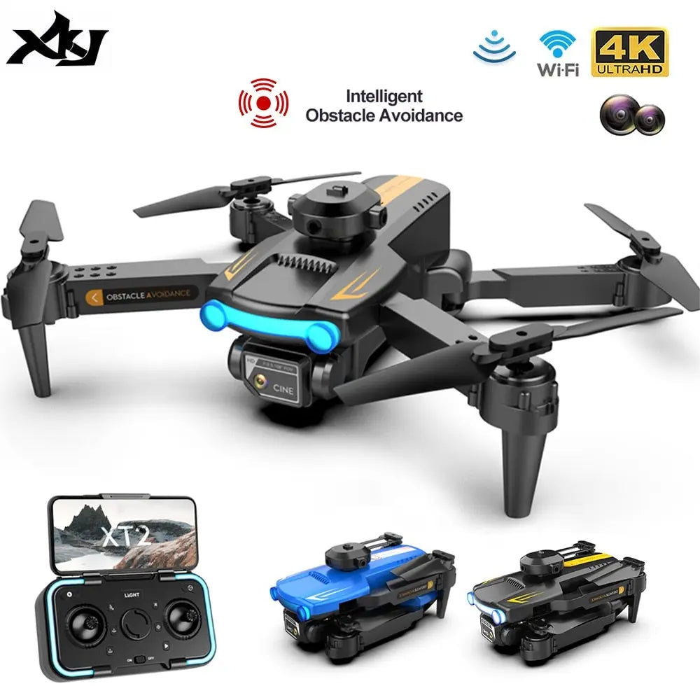 XKJ New XT2 Mini Drone 4K Dual Camera Four Side Obstacle  Toys & Games > Toys > Remote Control Toys > Remote Control Planes 265.05 EZYSELLA SHOP