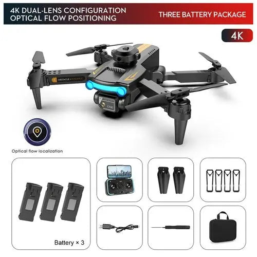 XKJ New XT2 Mini Drone 4K Dual Camera Four Side Obstacle Pink Toys & Games > Toys > Remote Control Toys > Remote Control Planes 317.49 EZYSELLA SHOP