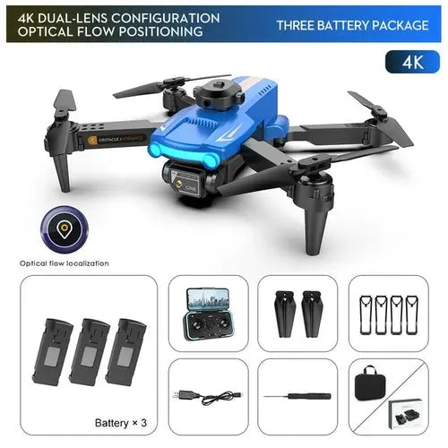 XKJ New XT2 Mini Drone 4K Dual Camera Four Side Obstacle DarkKhaki Toys & Games > Toys > Remote Control Toys > Remote Control Planes 337.17 EZYSELLA SHOP