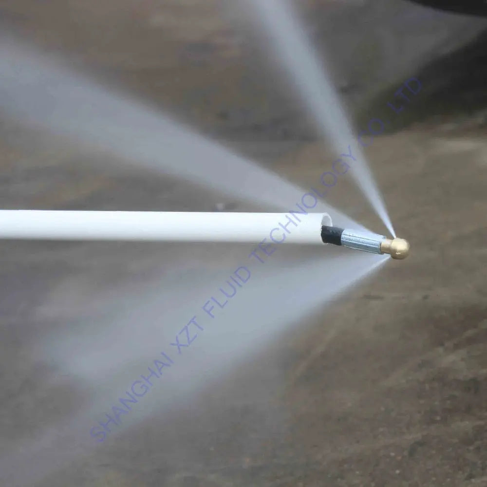 XZT-L04  25FT/7.6mx16MPa/2300PSI Sewer Jetter drain cleaning hose for Kranzle  Home & Garden > Lawn & Garden > Outdoor Power Equipment Accessories > Pressure Washer Accessories 60.99 EZYSELLA SHOP