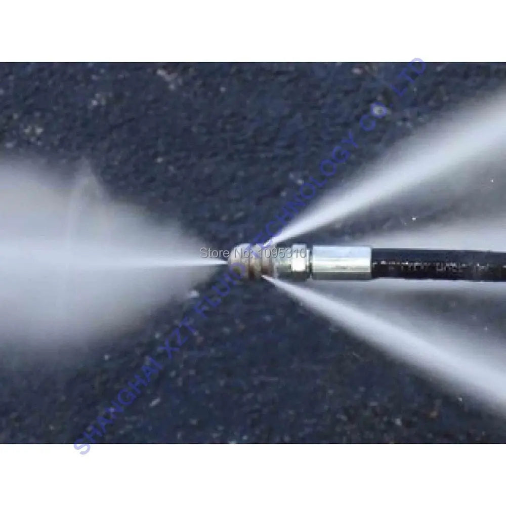 XZT-S13-Inlet BSP3/8 Pressure Washer Sewer Jetter Drain cleaning nozzle,Button Nose, Sonda Spurga nozzle   39.99 EZYSELLA SHOP