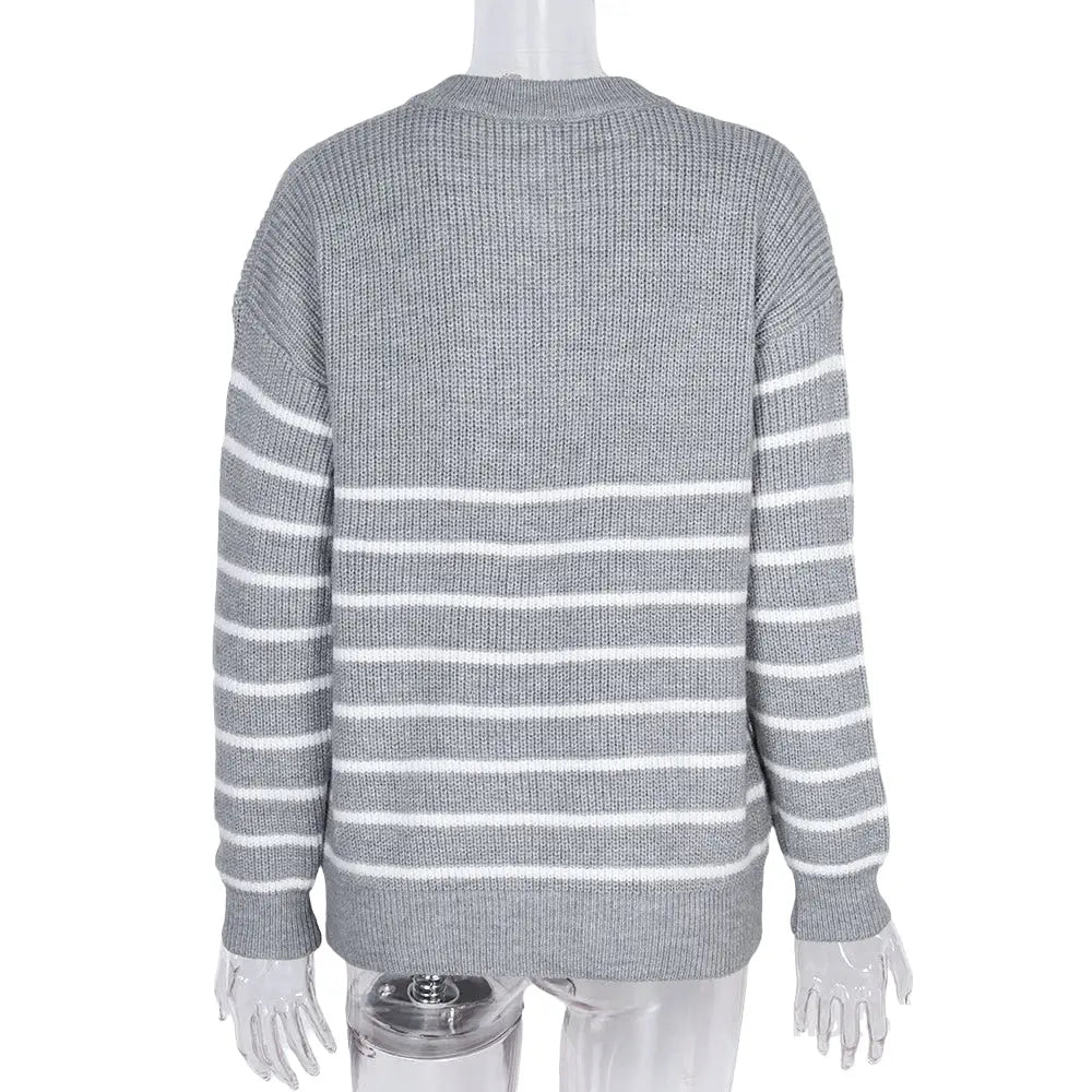 ZNU Knit Sweater Woman Winter 2023 Pullovers Korean Fashion Sweatshirt Long Sleeved Female Basic Top Casual Warm Jumper Clothes   50.78 EZYSELLA SHOP